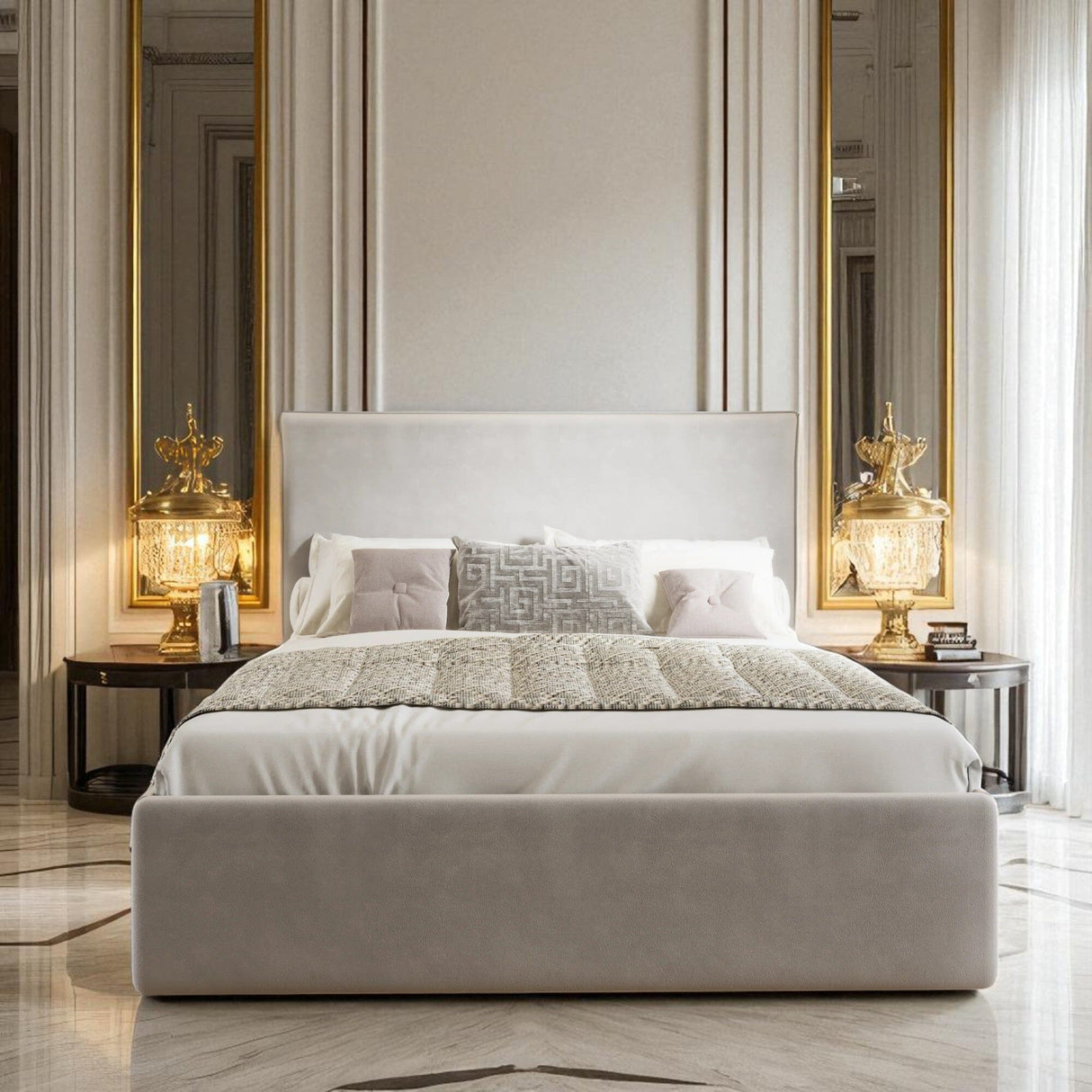 Aria Ottoman Storage Bed Frame - Divan Bed Warehouse