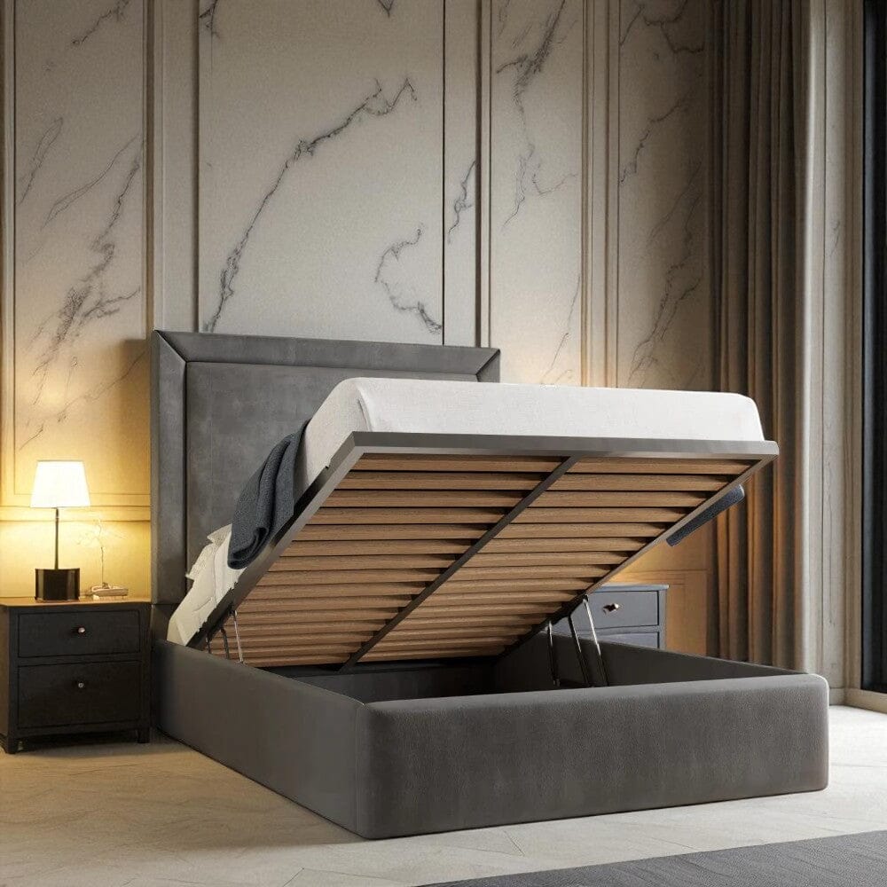 Rima Ottoman Storage Bed Frame - Divan Bed Warehouse