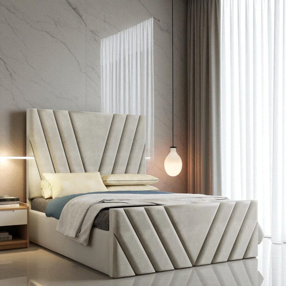 Vito Ottoman Storage Bed Frame - Divan Bed Warehouse