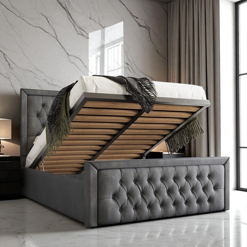 Aliyah Ottoman Bed Frame - Divan Bed Warehouse