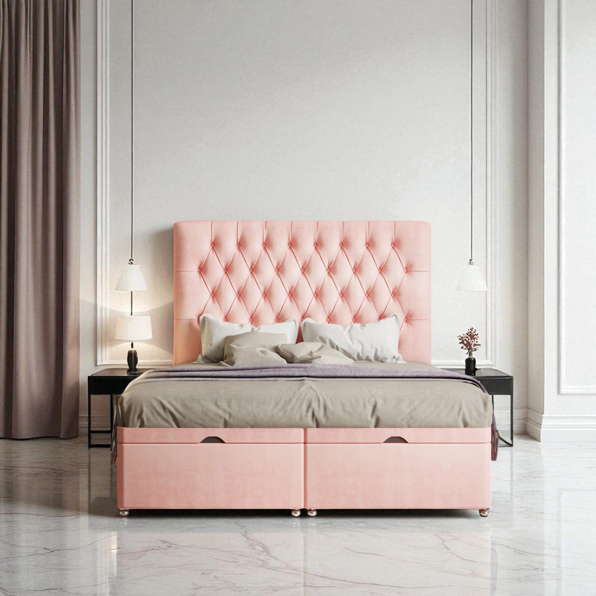 Eterna Ottoman Storage Divan Bed Set - Divan Bed Warehouse