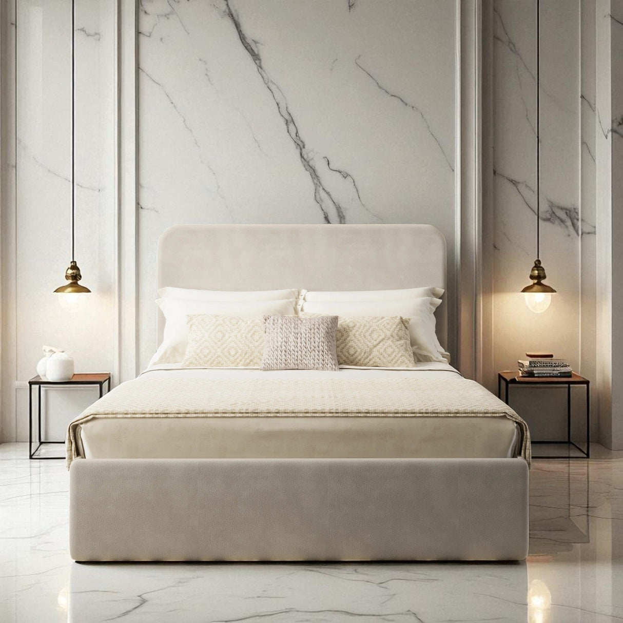 Madison Ottoman Storage Bed Frame - Divan Bed Warehouse