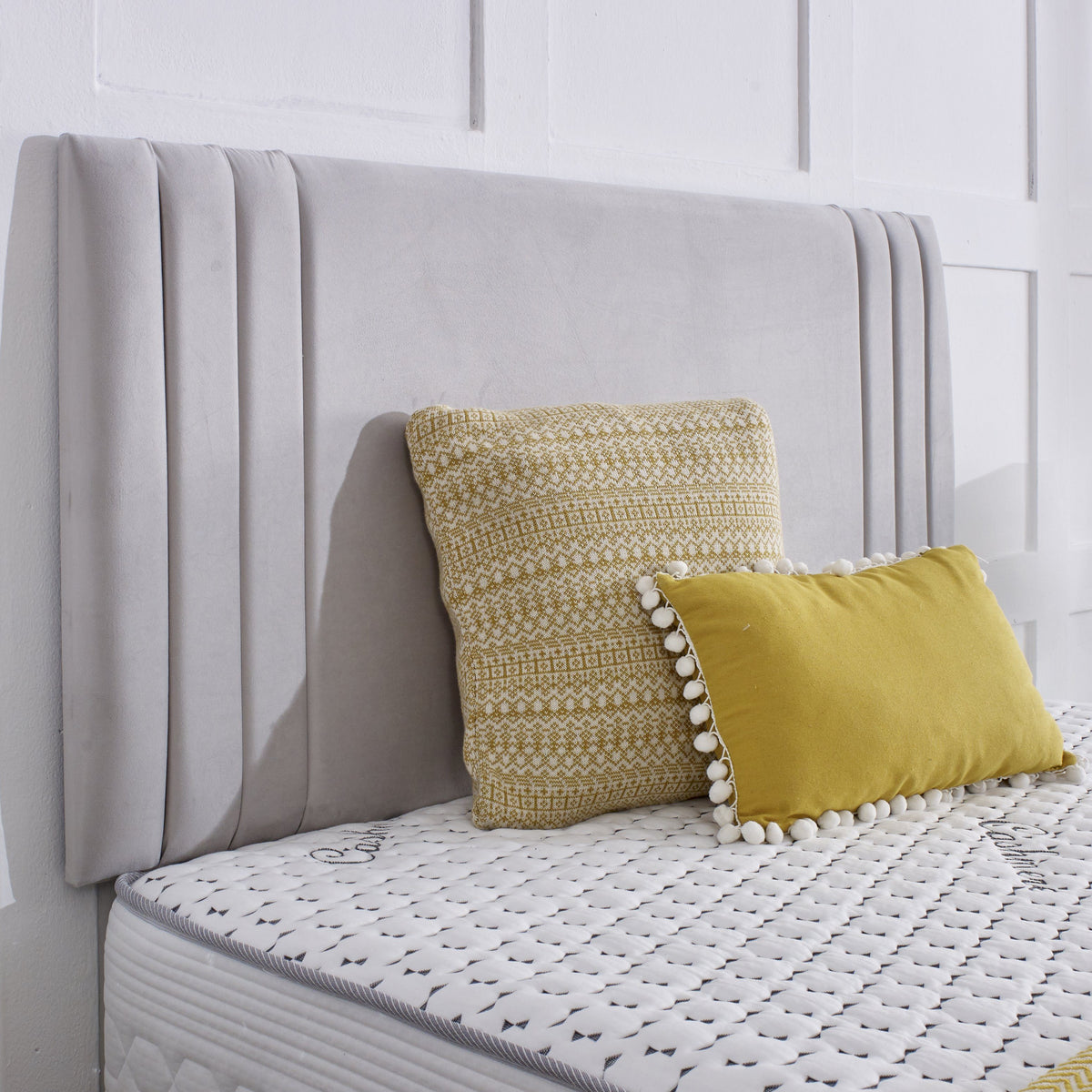 Valencia Upholstered Headboard Divan Bed Warehouse