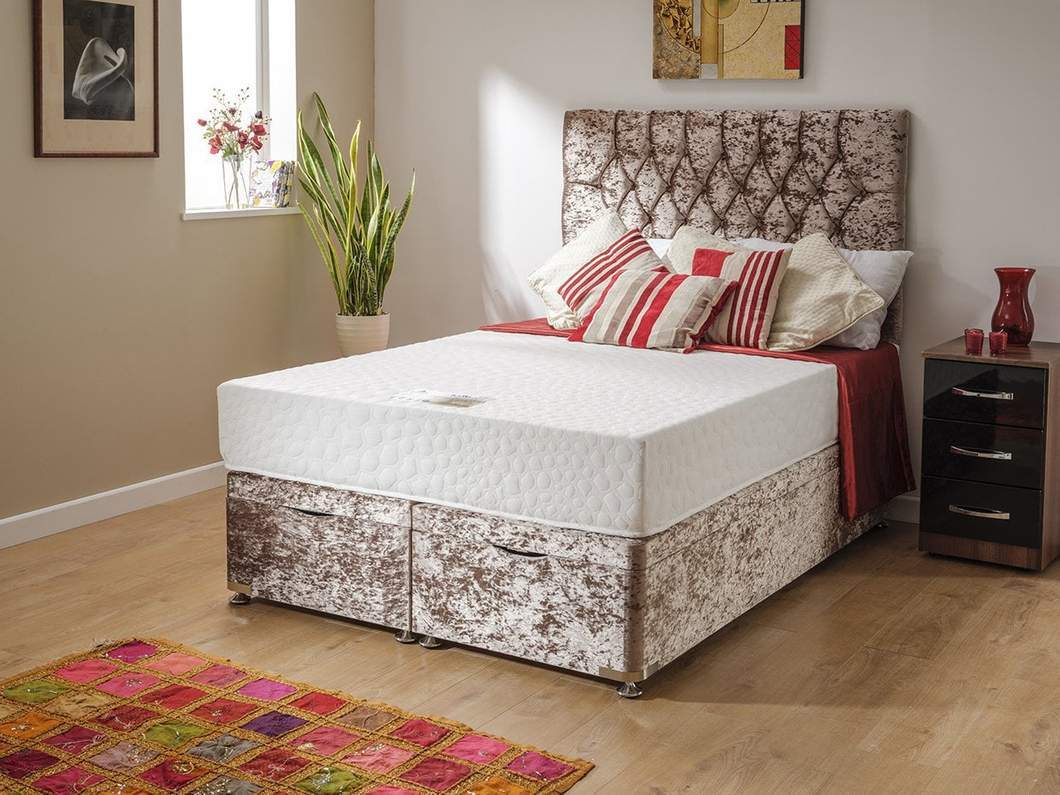 Kew Orthopaedic Cool Gel or Latex Hypoallergenic Mattress - Divan Bed Warehouse