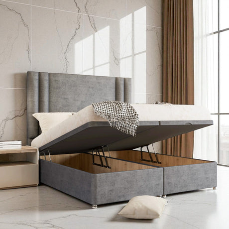 Amara Ottoman Storage Divan Bed Set| Divan Bed Warehouse