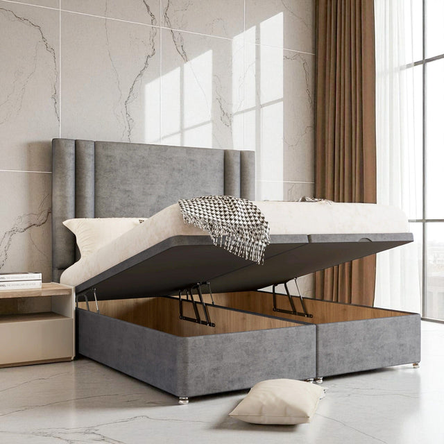 Amara Ottoman Storage Divan Bed Set| Divan Bed Warehouse