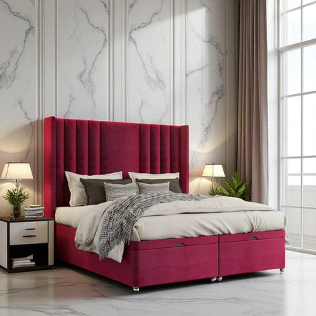 Caruso Ottoman Storage Divan Bed Set - Divan Bed Warehouse