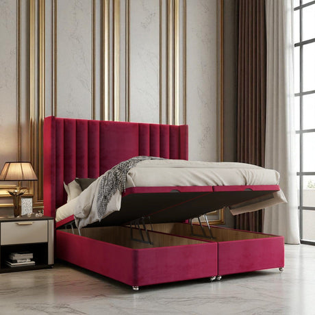 Caruso Ottoman Storage Divan Bed Set| Divan Bed Warehouse