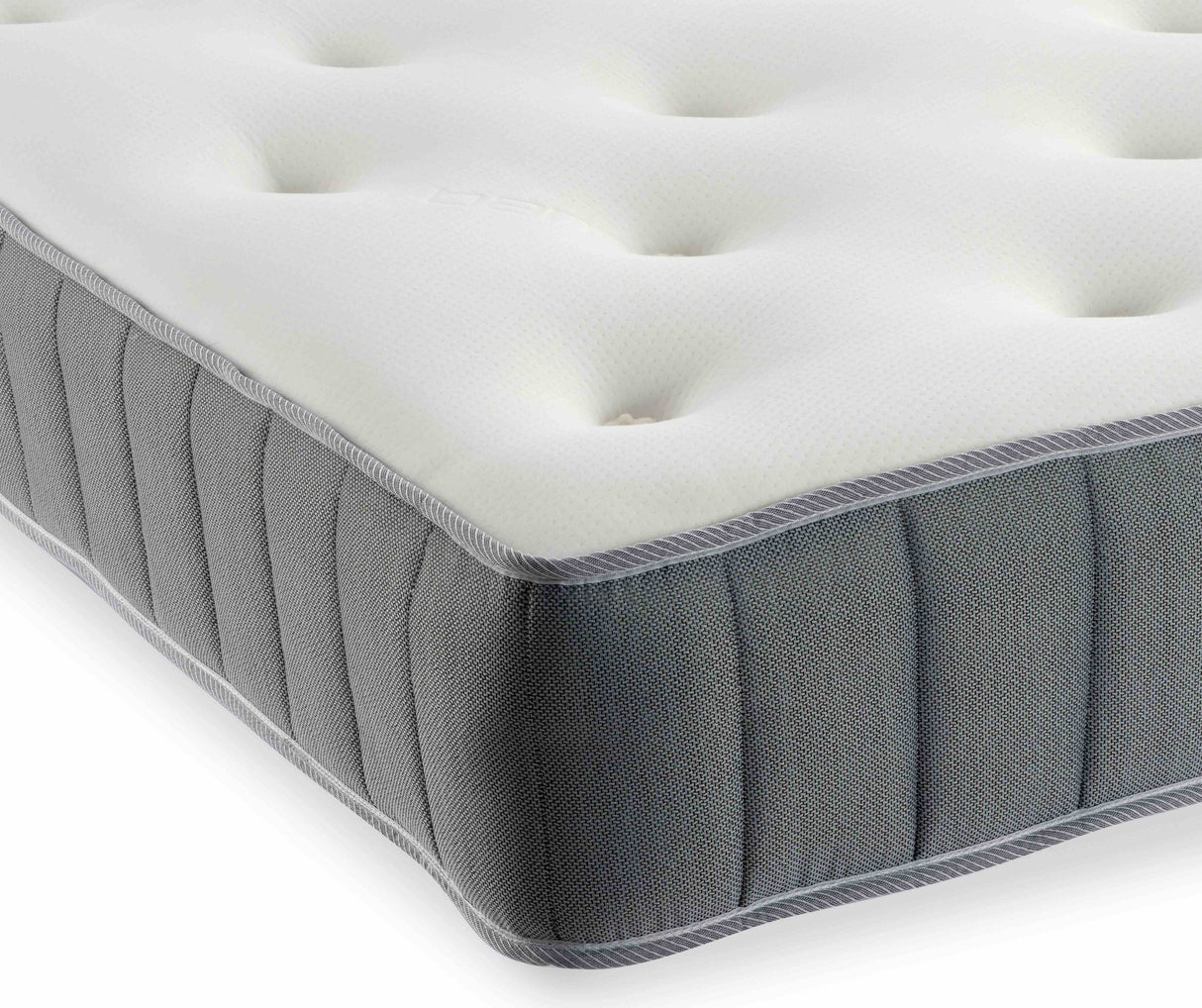 Bamboo Memory Foam Sprung Tufted Mattress - Divan Bed Warehouse