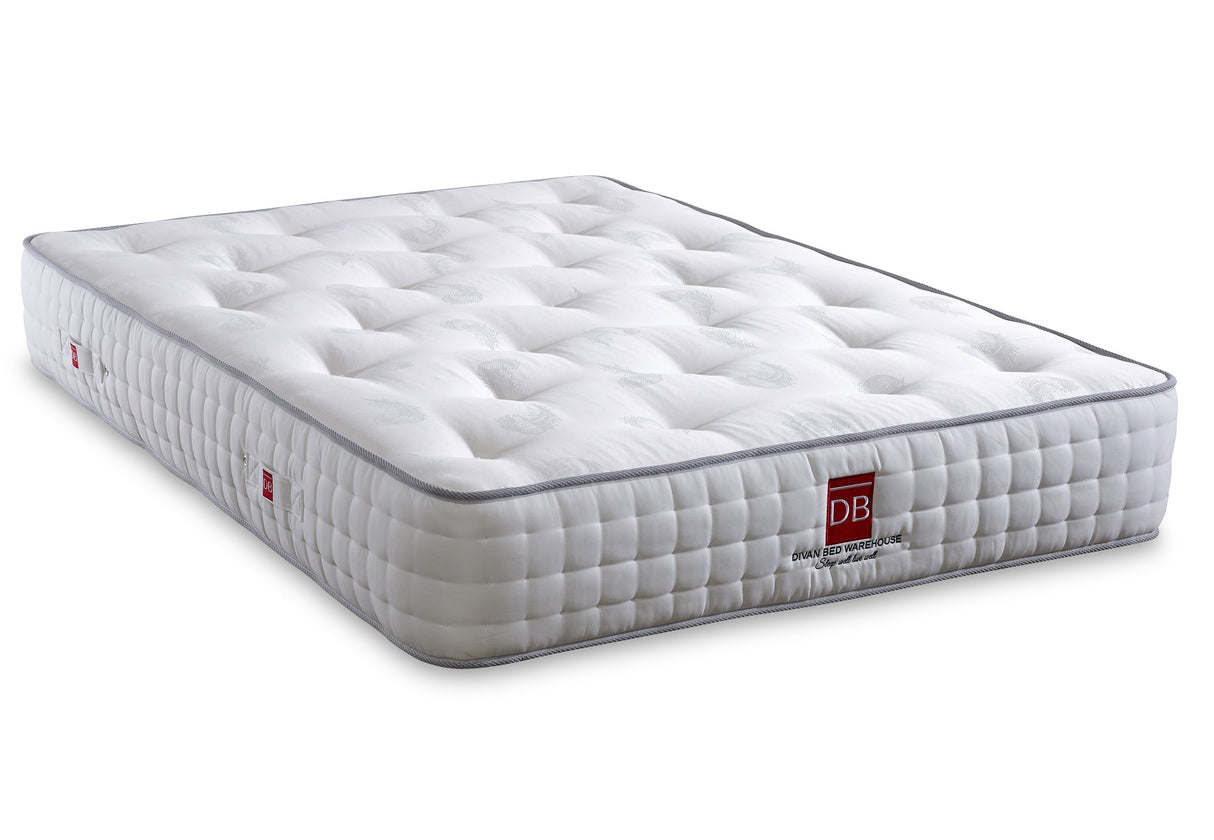 Signature Range Charlotte 1000 Pocket Sprung Cotton Tencel Natural Mattress - Divan Bed Warehouse