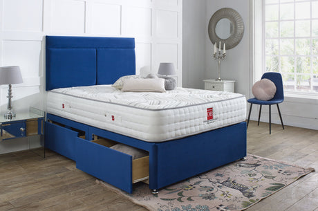 Sicily Divan Bed Set with Headboard - Divan Bed Warehouse