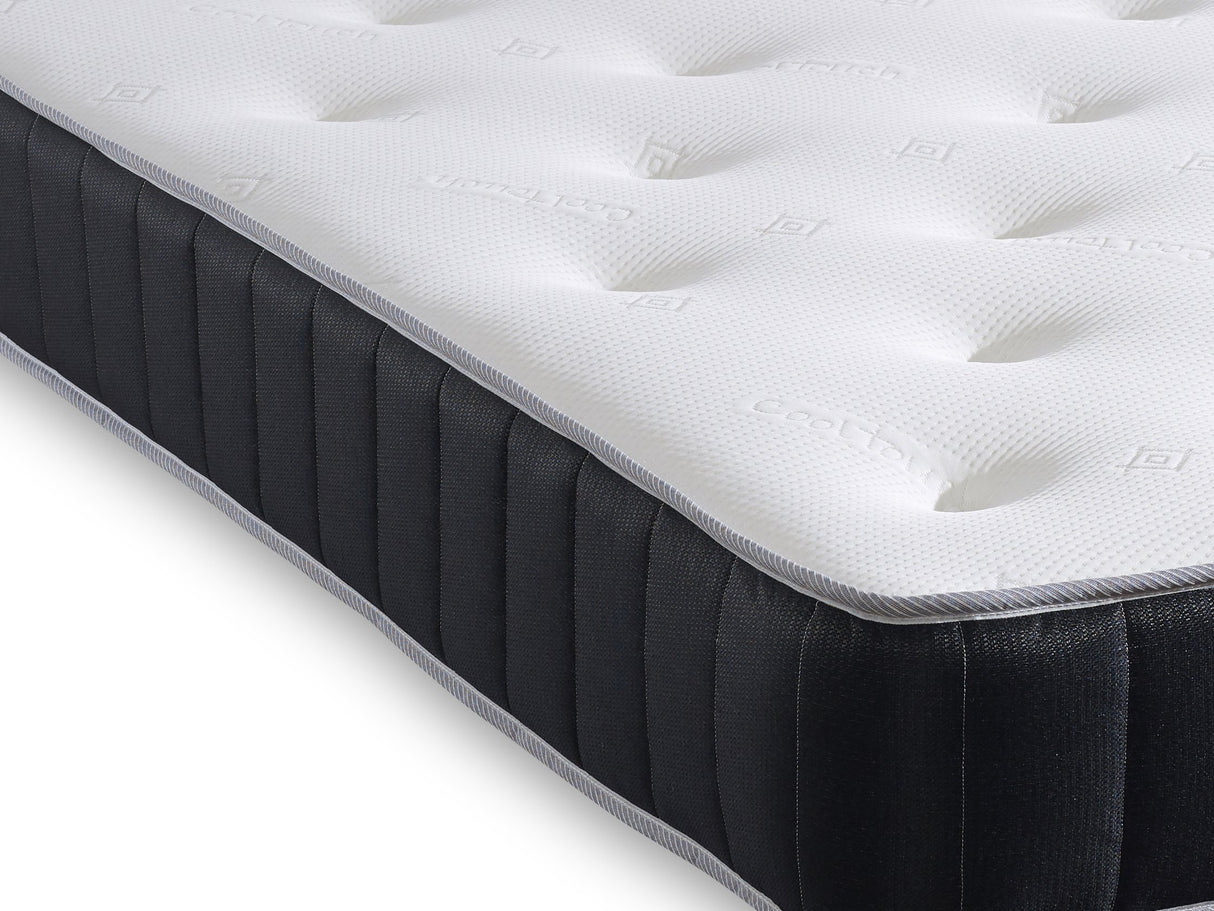 Luxury Memory Foam 1000 Sprung Tufted Mattress - Divan Bed Warehouse