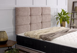 Dual Season 1000 Pocket Memory Cool Gel Divan Bed Set With Headboard - Divan Bed Warehouse
