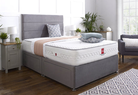 Jamie Divan Bed Set with Headboard - Divan Bed Warehouse