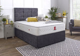 Monty Divan Bed Set with Button Headboard - Divan Bed Warehouse