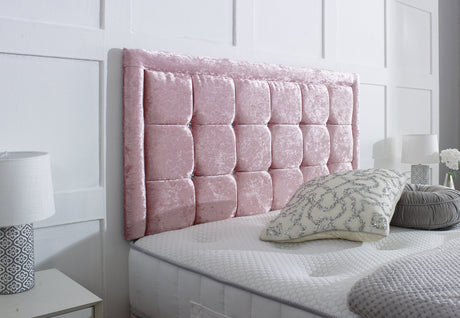 Aurora Button Headboard with Border - Divan Bed Warehouse