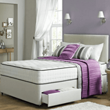 Essentials Divan Bed Set With Sprung Memory Foam Mattress - Divan Bed Warehouse